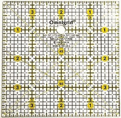 Omnigrid Square Ruler 4.5"