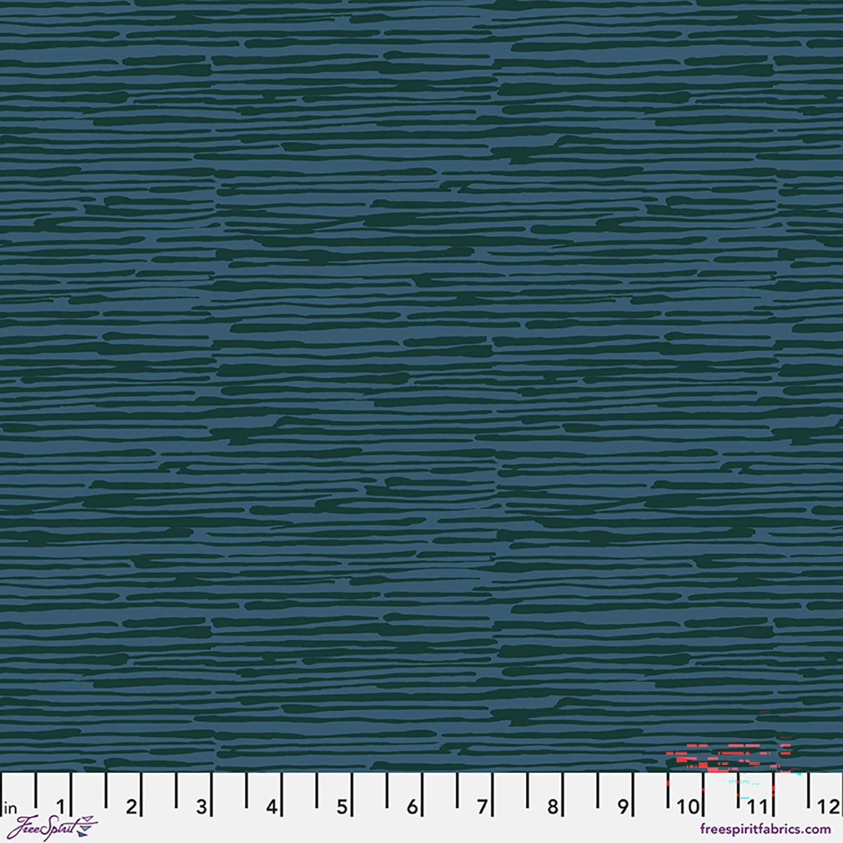 Golden Harvest - Falling Stems - Teal