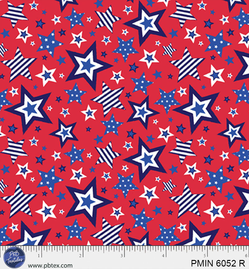 Patriotic Mini - Flag Stars
