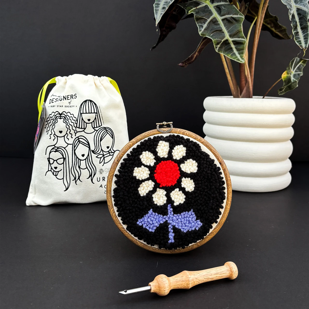 Punch Needle Kit Daisy