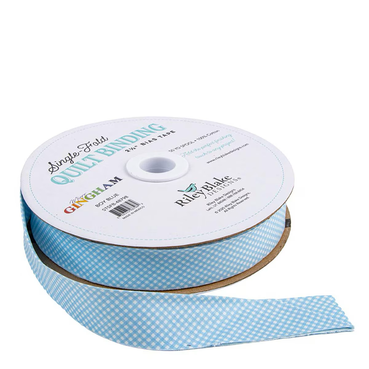 Single Fold 2.5" Quilt Binding