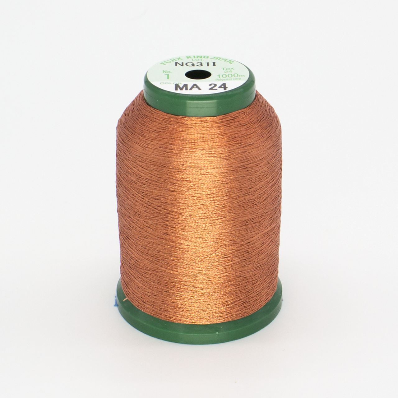 KingStar Metallic Embroidery Thread - Orange (MA24)