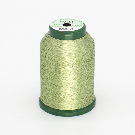 KingStar Metallic Embroidery Thread - Pale Green (MA8)