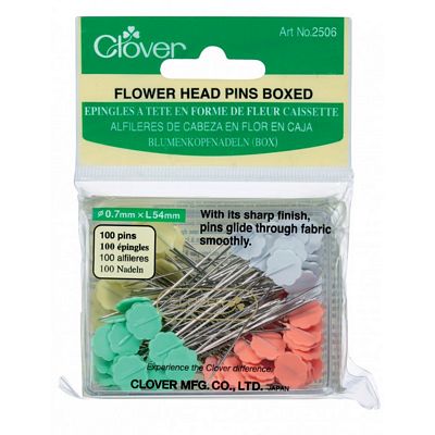Flower Head Pins- 100ct