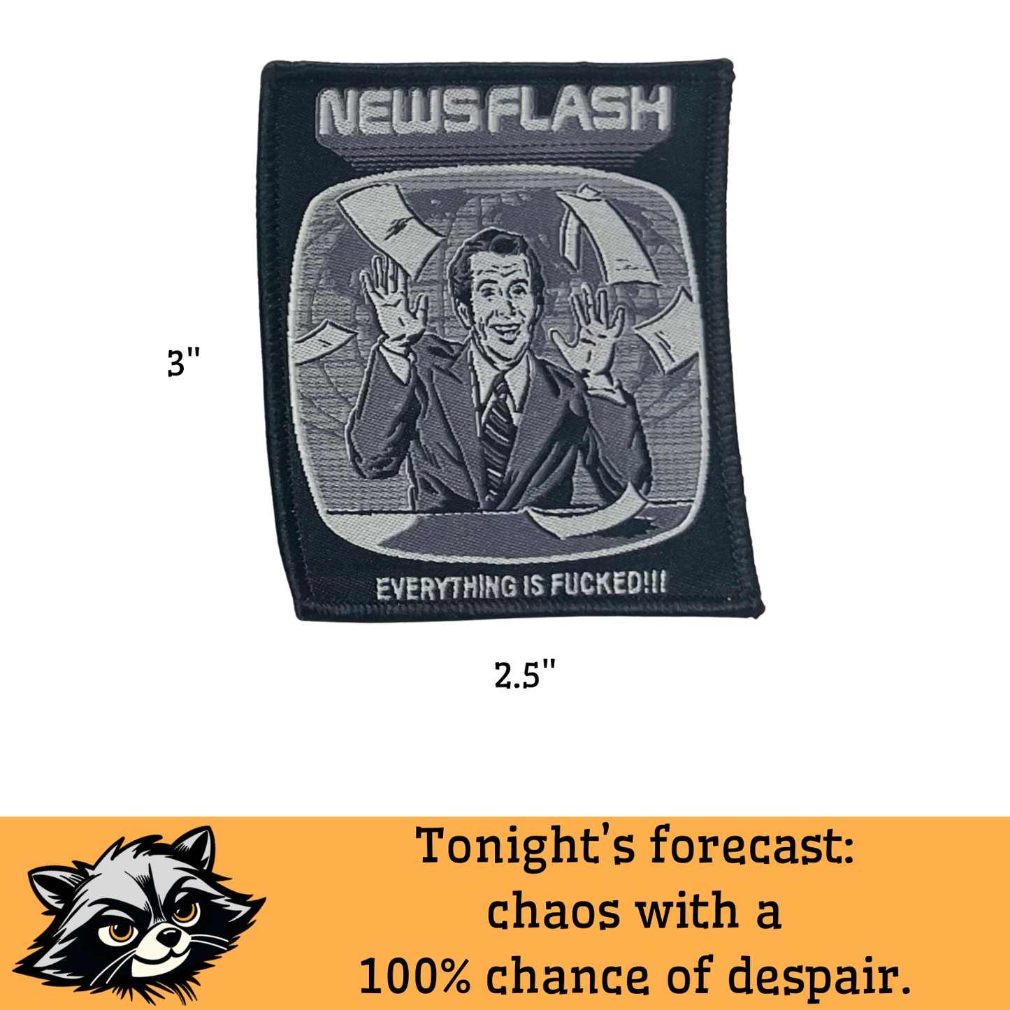 Newsflash!  Iron-on Patch