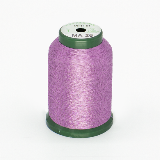 KingStar Metallic Embroidery Thread - Light Purple (MA26)
