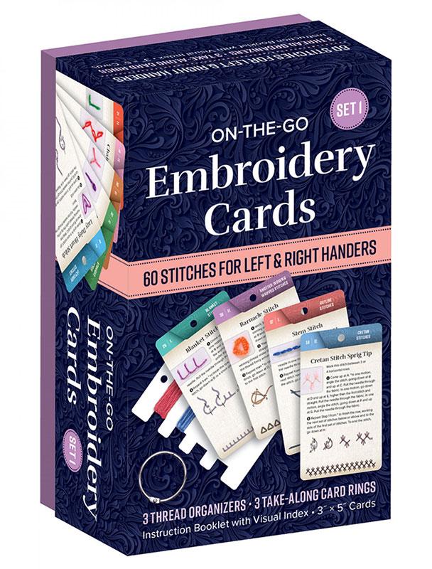 On the Go Embroidery Cards