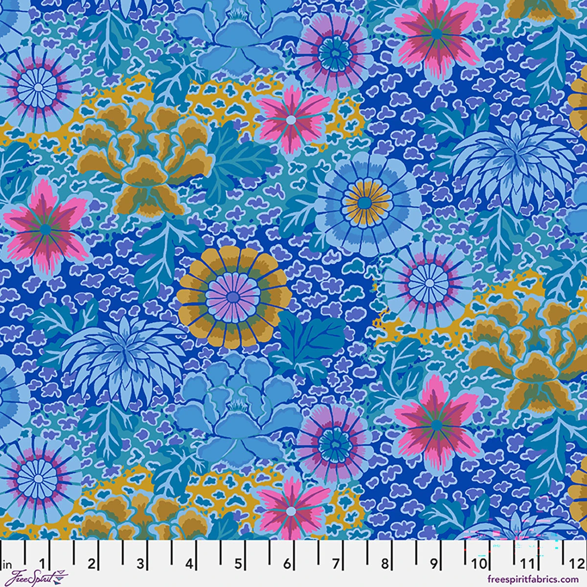 Kaffe Fassett Lawn - Dream - Blue