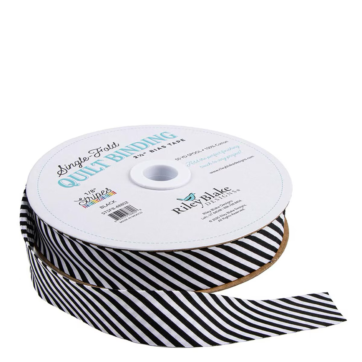 Single Fold 2.5" Quilt Binding