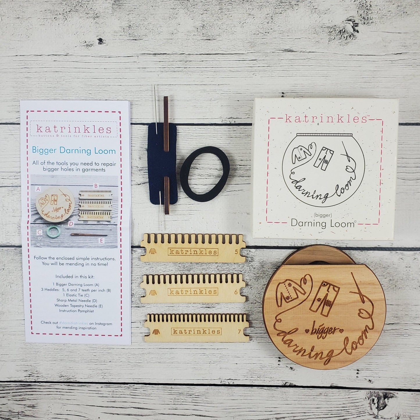 Darning & Mending Loom Large