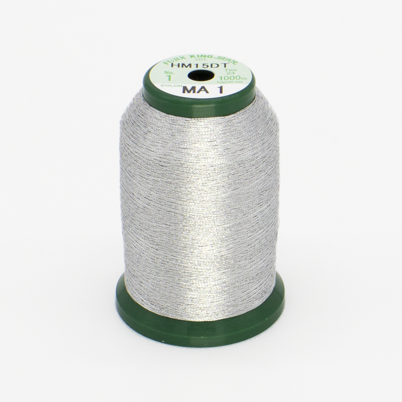 KingStar Metallic Embroidery Thread - Aluminum (MA1)
