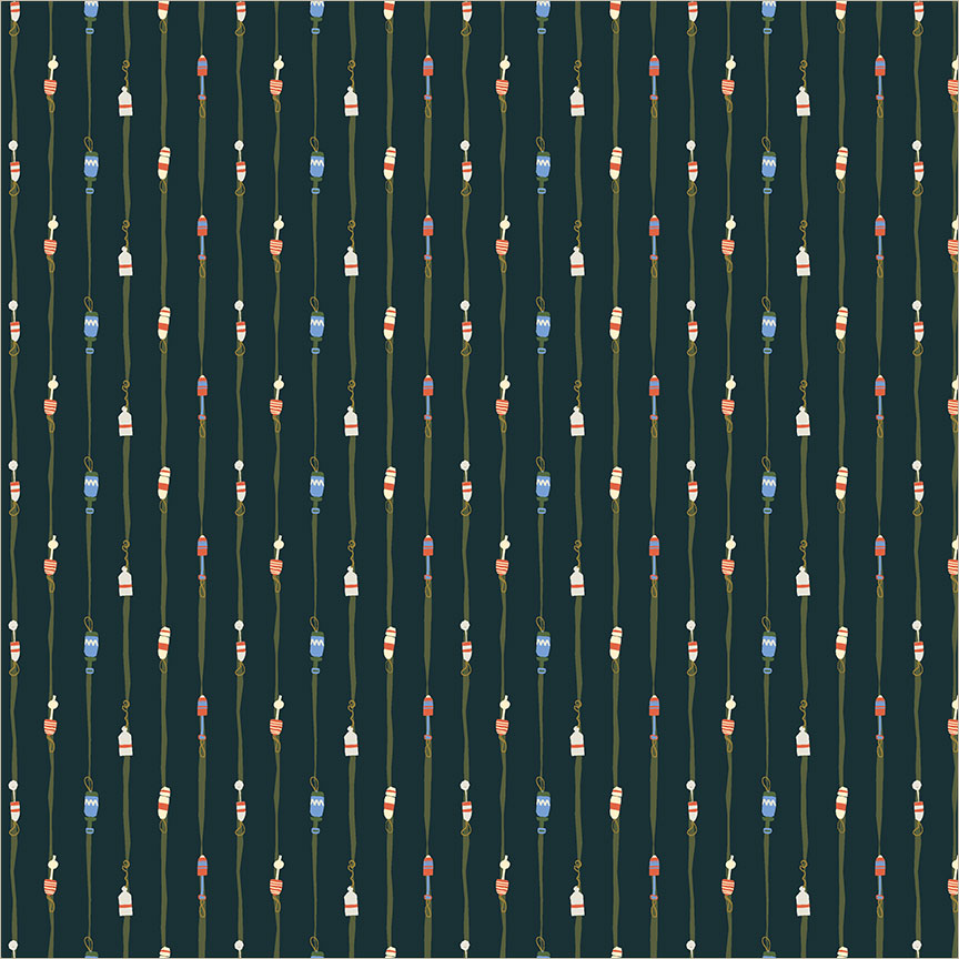 Rocky Coast - Buoys - Navy