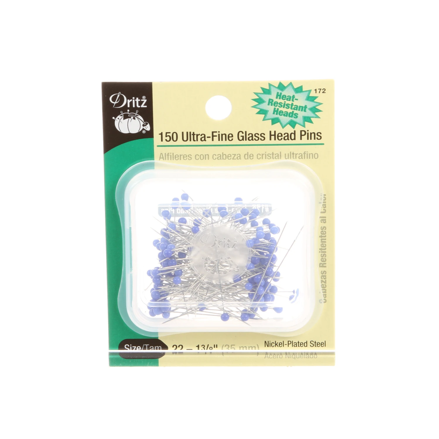Ultra Fine Glass Head Pins 150pk