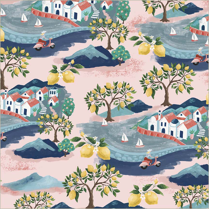 Villa Sol - Little Village - Pale Pink