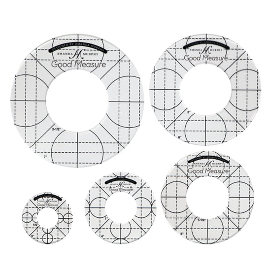 Good Measure Every Circle Ruler Set of 5 – Pintuck & Purl
