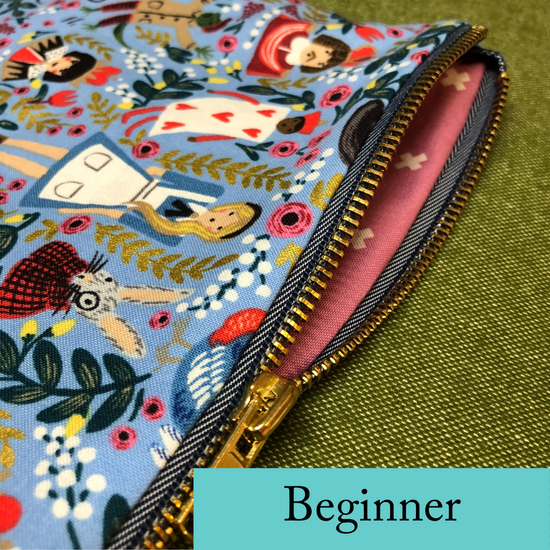 05/25 Sewing: Zippered Pouch